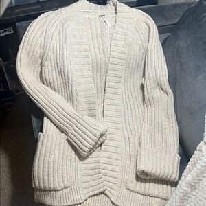 GUC Free People Oversized Blossom Knit Cardigan, S